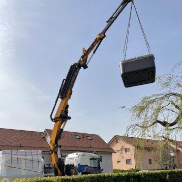 Pose pompe à chaleur sur spas